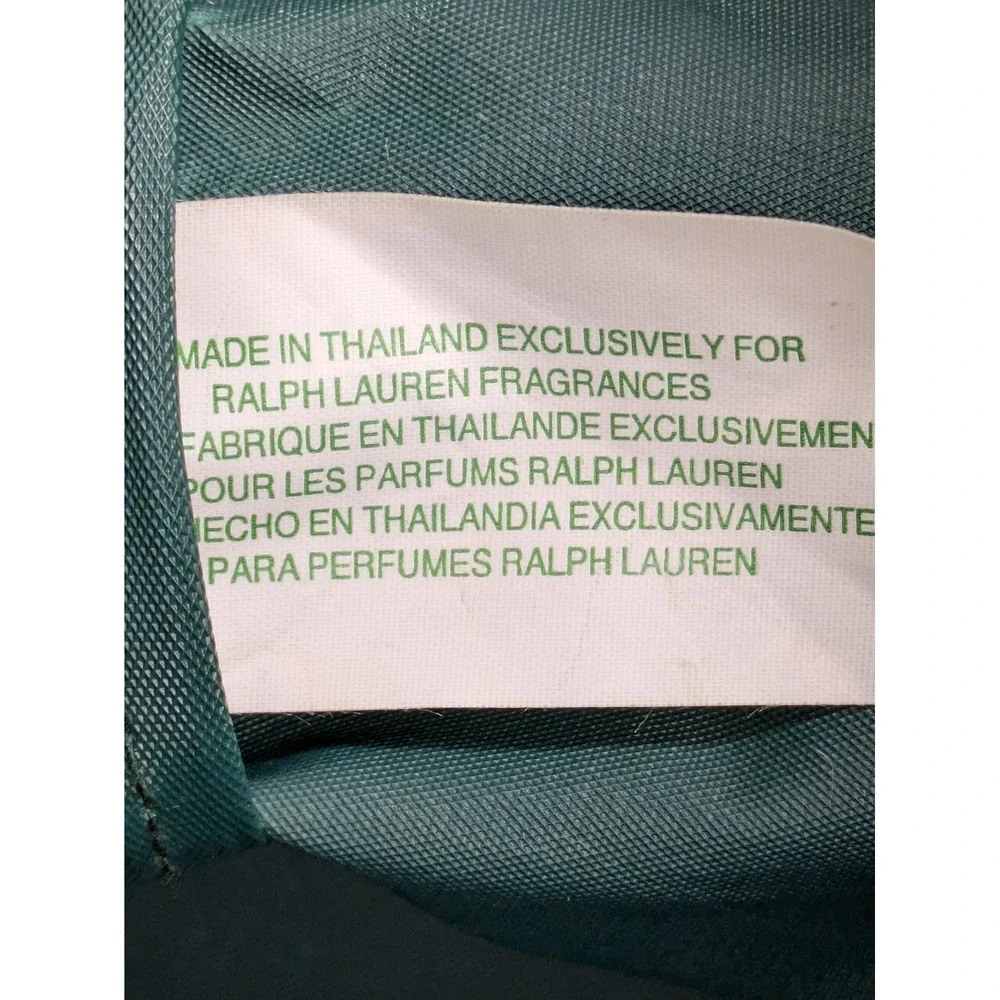 Ralph Lauren 28in Canvas Duffle Bag Soft Case Travel Carry On Green Men Luggage